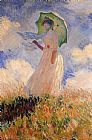 Claude Monet Woman with a Parasol 1 painting